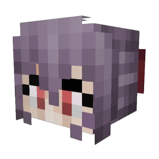 _Dutz_ Minecraft avatar head, 3D render