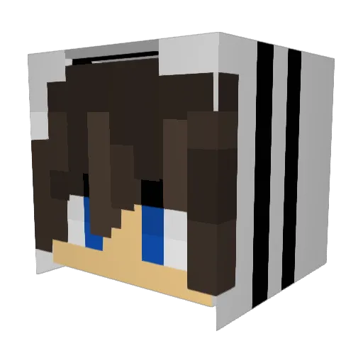 _DylanVX_ Minecraft avatar head, 3D render