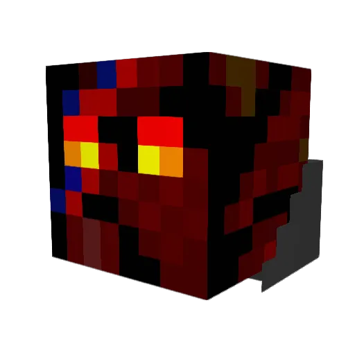 _EMPEE_ Minecraft avatar head, 3D render