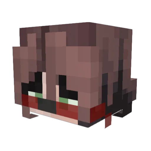 _EcLaiR__ Minecraft avatar head, 3D render
