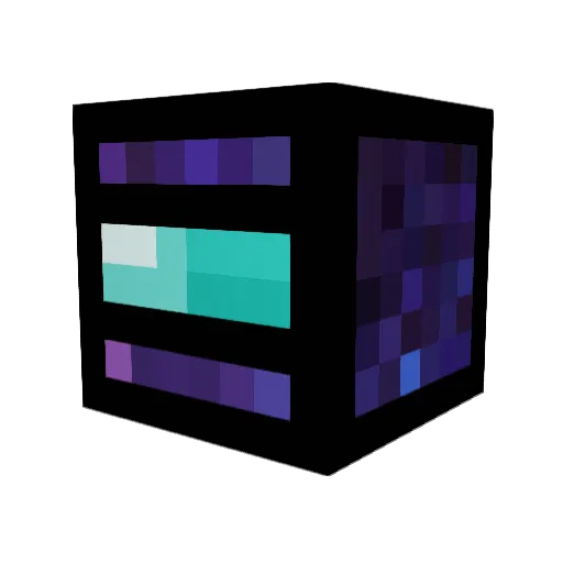 _EcoZ_ Minecraft avatar head, 3D render