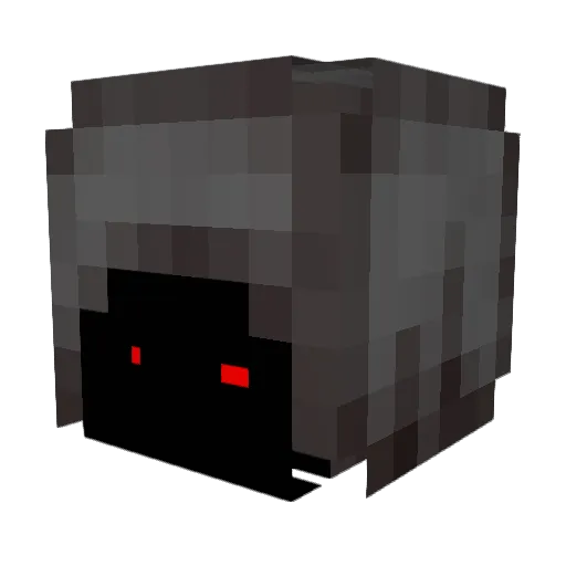 _ElePele_ Minecraft avatar head, 3D render