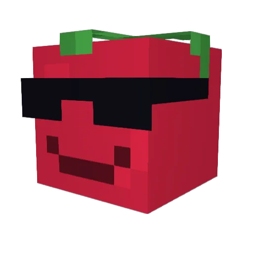 _EliteKetchup Minecraft avatar head, 3D render