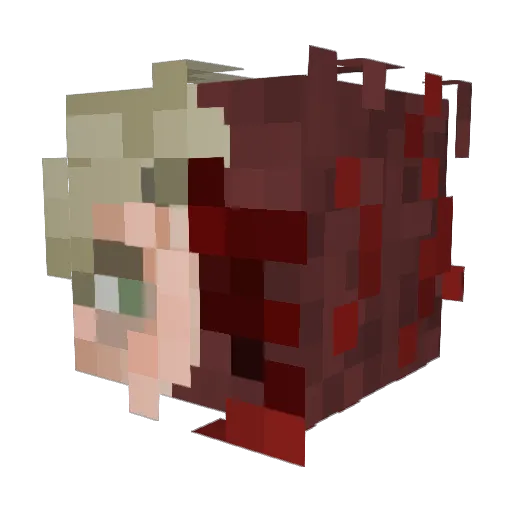 _EliteKillerz_ Minecraft avatar head, 3D render