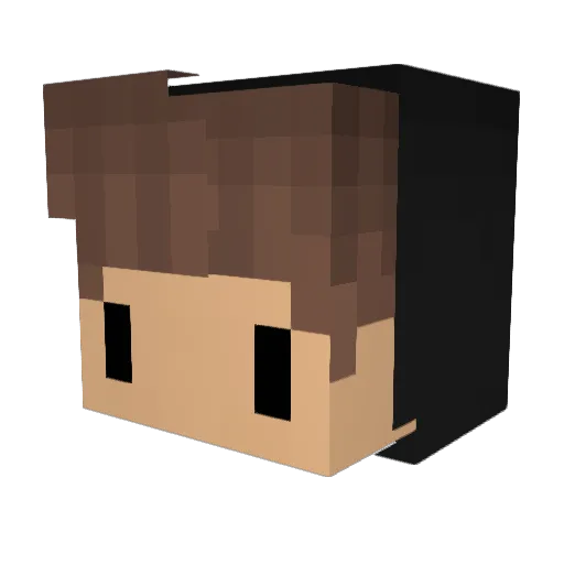 _EliteTurtle Minecraft avatar head, 3D render