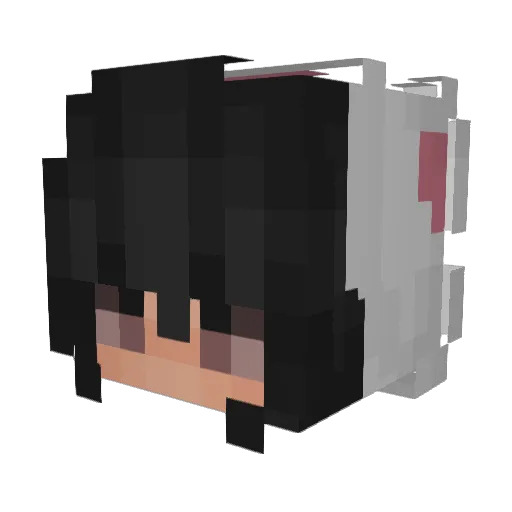 _Elizabethany_ Minecraft avatar head, 3D render