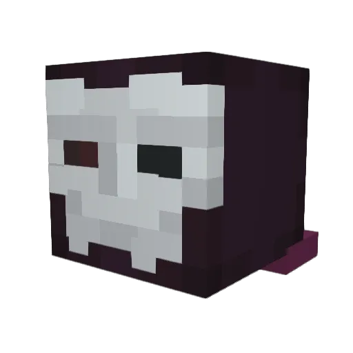 _Elysee_ Minecraft avatar head, 3D render
