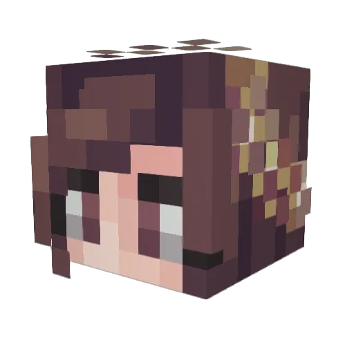 _EmAndEms_ Minecraft avatar head, 3D render