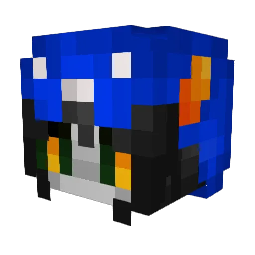 _Emmi3Kat Minecraft avatar head, 3D render