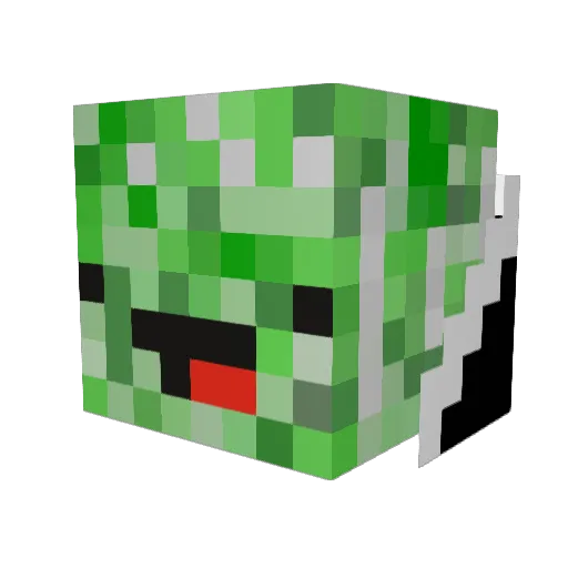 _Empire56 Minecraft avatar head, 3D render