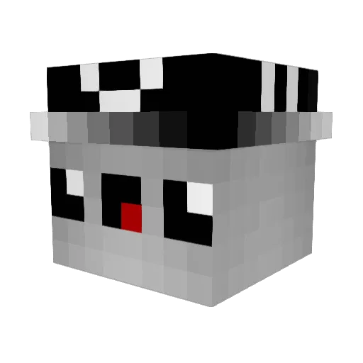 _Emxe03 Minecraft avatar head, 3D render