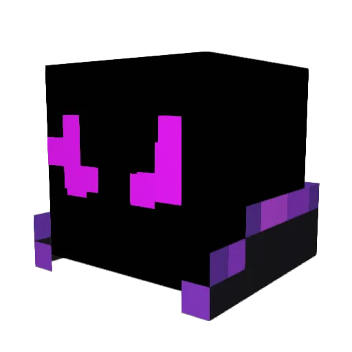 _Enb Minecraft avatar head, 3D render