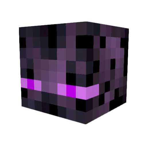 _EnderSyn Minecraft avatar head, 3D render