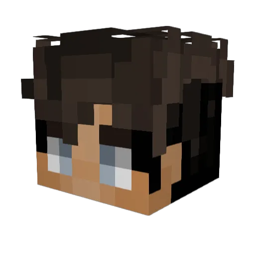 _Enigma_99 Minecraft avatar head, 3D render