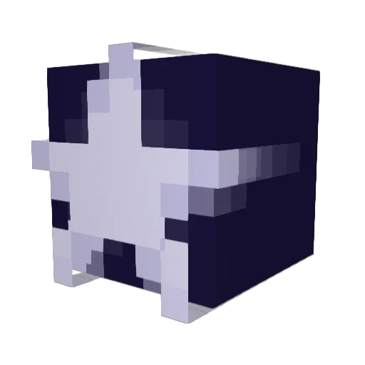 _Etern4l Minecraft avatar head, 3D render