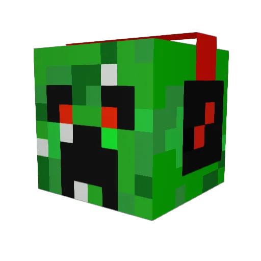 _Ethan13_ Minecraft avatar head, 3D render