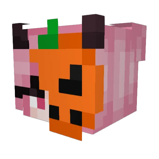 _Evelynn__ Minecraft avatar head, 3D render