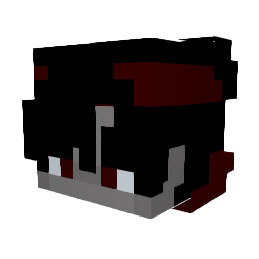 _Everts_ Minecraft avatar head, 3D render