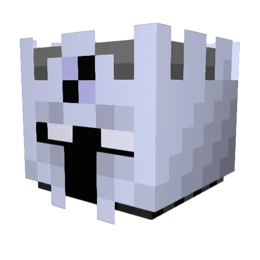 _Eviternity_ Minecraft avatar head, 3D render