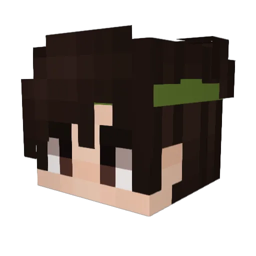 _Exigo_ Minecraft avatar head, 3D render