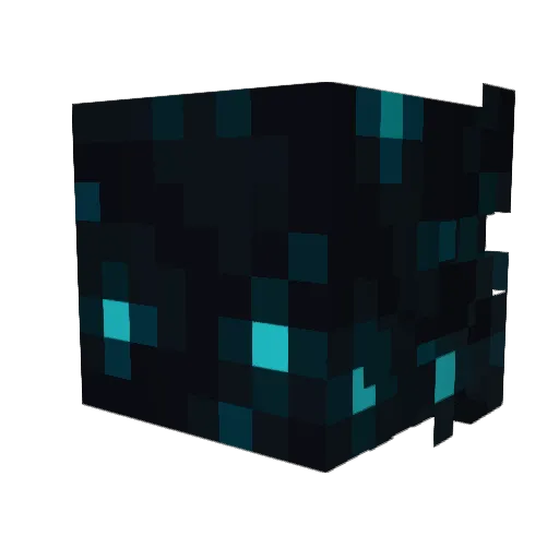 _FR1DAY Minecraft avatar head, 3D render