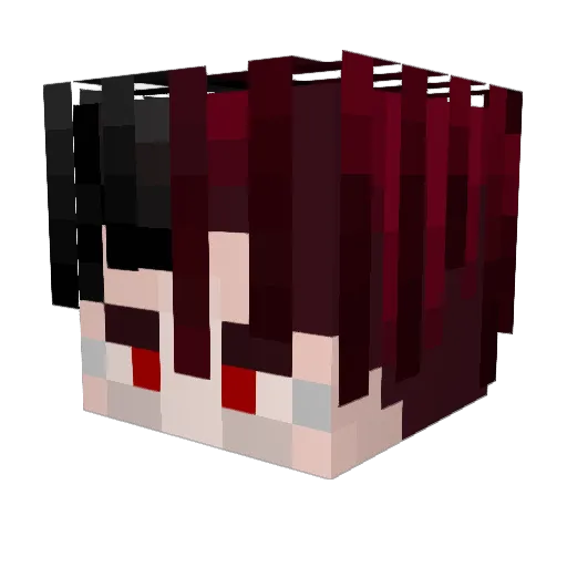_FUG_FUG_ Minecraft avatar head, 3D render