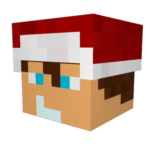 _Fan_Vay_ Minecraft avatar head, 3D render