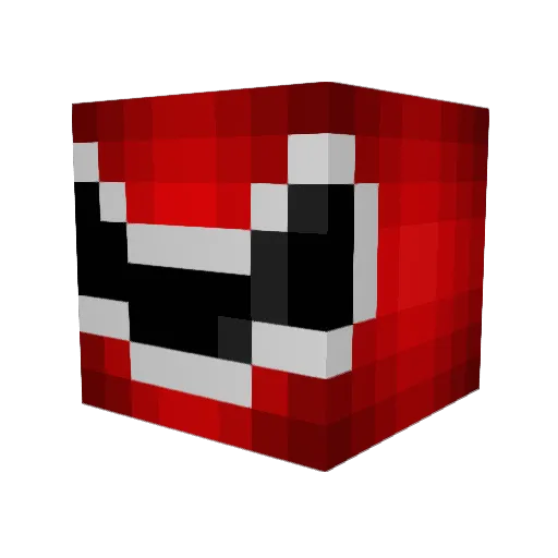 _Faylin_ Minecraft avatar head, 3D render