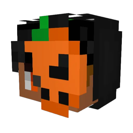_Fernando Minecraft avatar head, 3D render