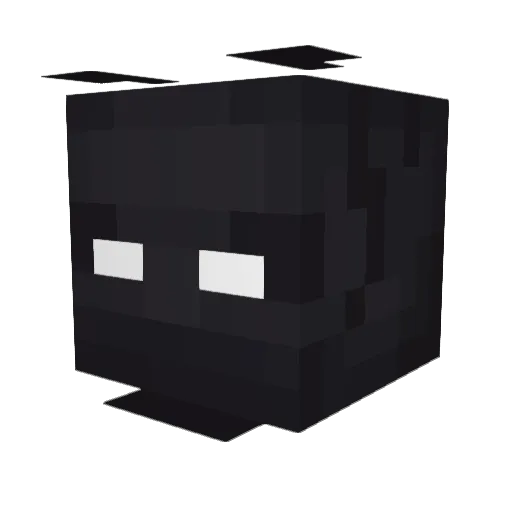_FlagOfDeath_ Minecraft avatar head, 3D render