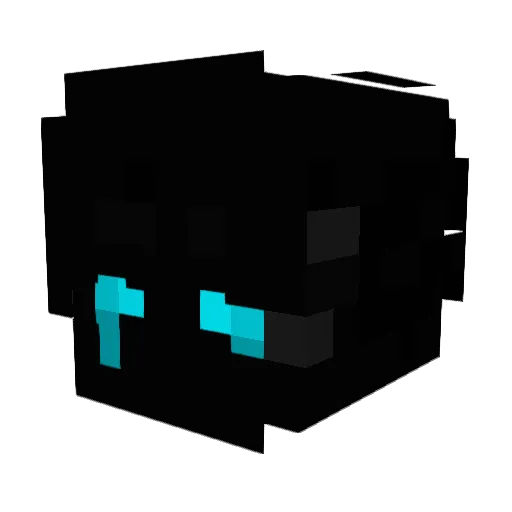 _Flourishing_ Minecraft avatar head, 3D render