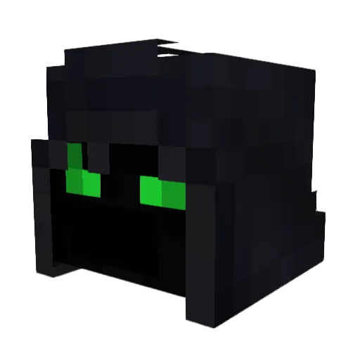 _FluffyMuffin_ Minecraft avatar head, 3D render