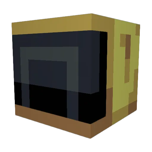 _Fonte Minecraft avatar head, 3D render