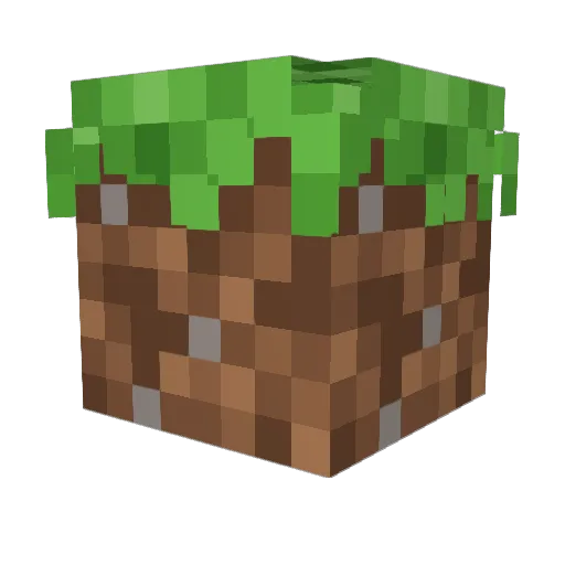 _Forbin_ Minecraft avatar head, 3D render