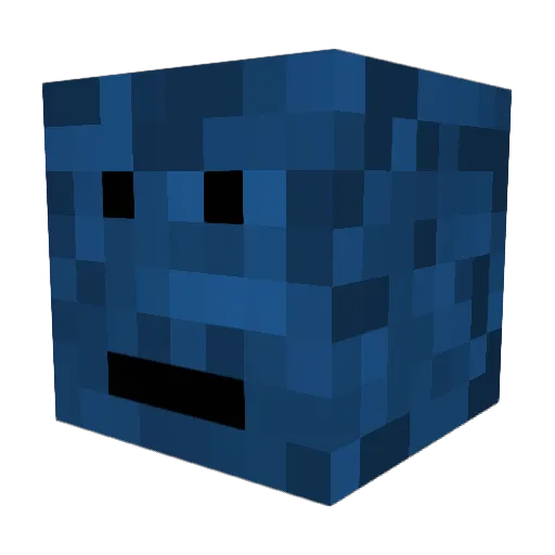 _Francisco__ Minecraft avatar head, 3D render