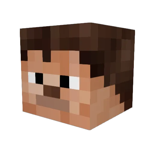 _Frizzen Minecraft avatar head, 3D render