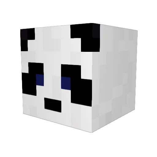 _Frodgy Minecraft avatar head, 3D render