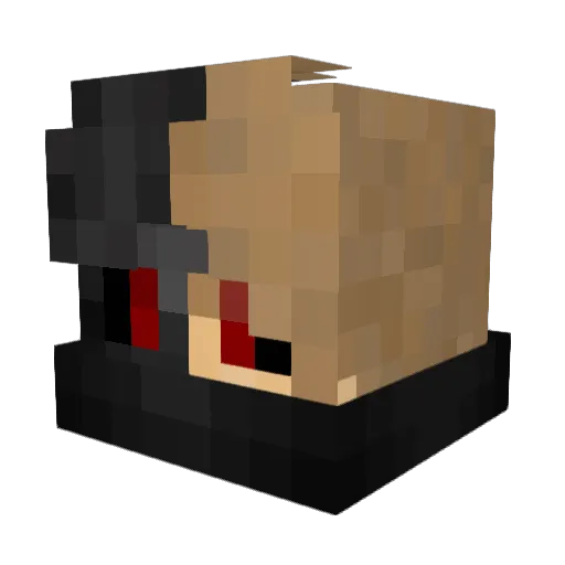 _Furkan__ Minecraft avatar head, 3D render