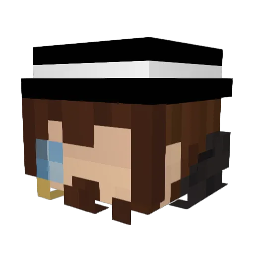 _G00DMAN_ Minecraft avatar head, 3D render
