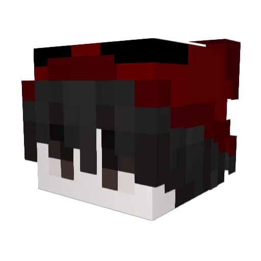 _G4BR_ Minecraft avatar head, 3D render