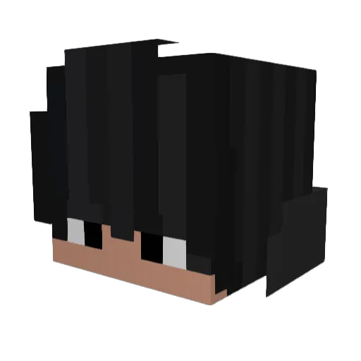 _GADIEL_ Minecraft avatar head, 3D render