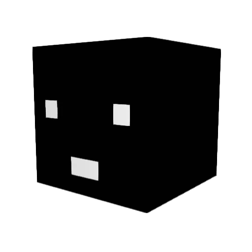 _GODGAM_ Minecraft avatar head, 3D render