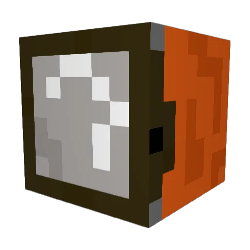 _GRIM_666 Minecraft avatar head, 3D render