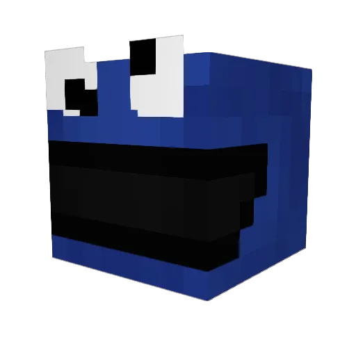 _Gabzy_ Minecraft avatar head, 3D render
