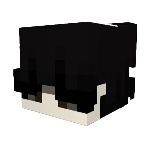 _Geooo_ Minecraft avatar head, 3D render