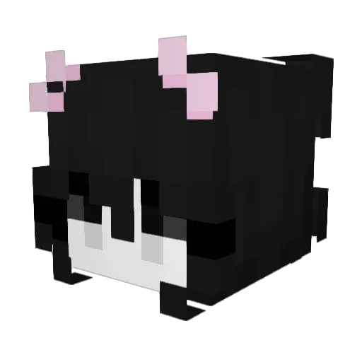 _Gh0ul_29 Minecraft avatar head, 3D render