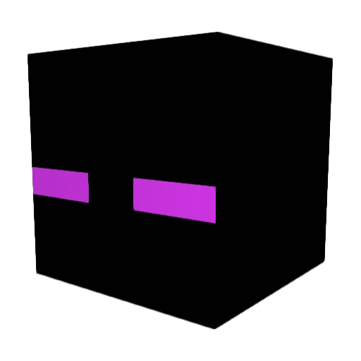 _Ghostsv Minecraft avatar head, 3D render