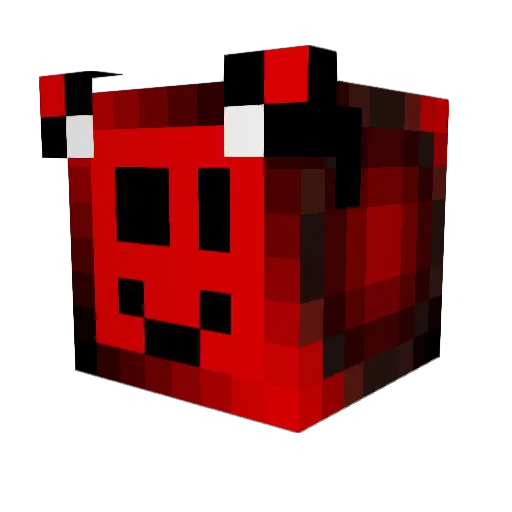 _Glandyant_ Minecraft avatar head, 3D render