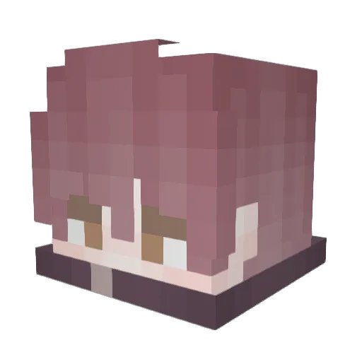 _Griezmannn_ Minecraft avatar head, 3D render