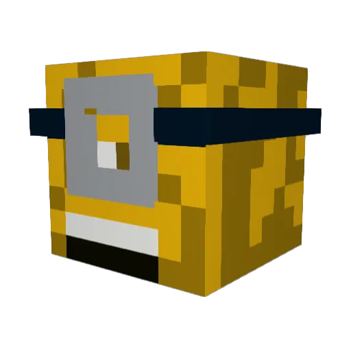 _Grizy Minecraft avatar head, 3D render